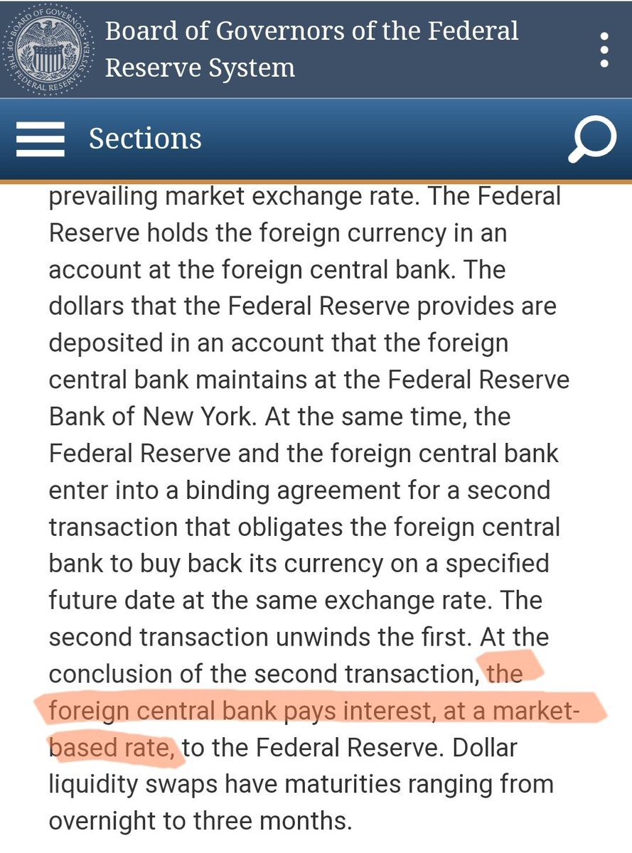 jayfreedom666's tweet photo. @DiMartinoBooth Thank you for sharing and educating. I have a question that arose from reading the document. If there is interest to be paid by the foreign central bank, is this therefore inflationary? https://t.co/LwoxjKyAIl