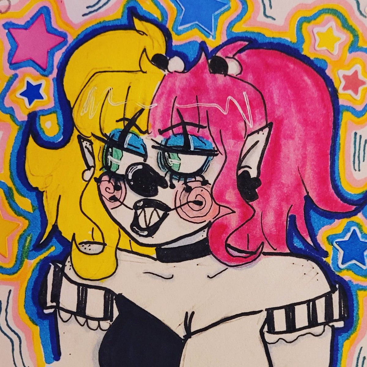 ghostpoot's tweet photo. colored a Giggles doodle
💖💛💙 https://t.co/DKxLfQbxzv
