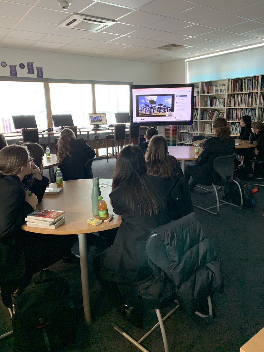 To complete British Science Week in the OLC the  Top 10 students in Year 7 on Reading Routes received an invite to watch a Live Author Event in the OLC by  Dr Maggie Aderin Pocock the Author of Am I Made of Stardust?  They completed a quiz and received a special treat at the end.