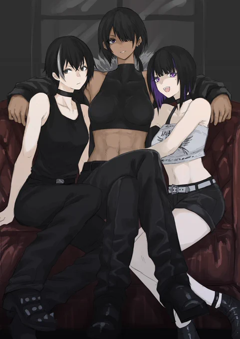 #三億アカウントの中から私を発掘してくださいカッコイイ女や強そうな女をよく描きます 