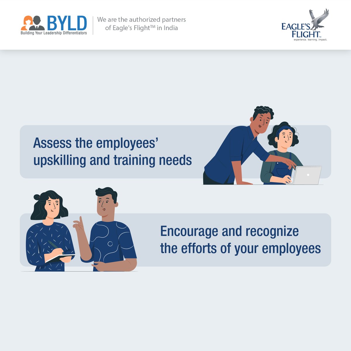 ByldLearnings's tweet photo. Are your employees lagging in productivity?
Check out these tips and explore how to get the most out of them.

Click here to learn more: https://t.co/pmcOQKsQVq

#byldgroup #BYLD #experientiallearning #productivity #employee #upskill #training #workplace #teambuildingtips https://t.co/nrSouOSDXQ