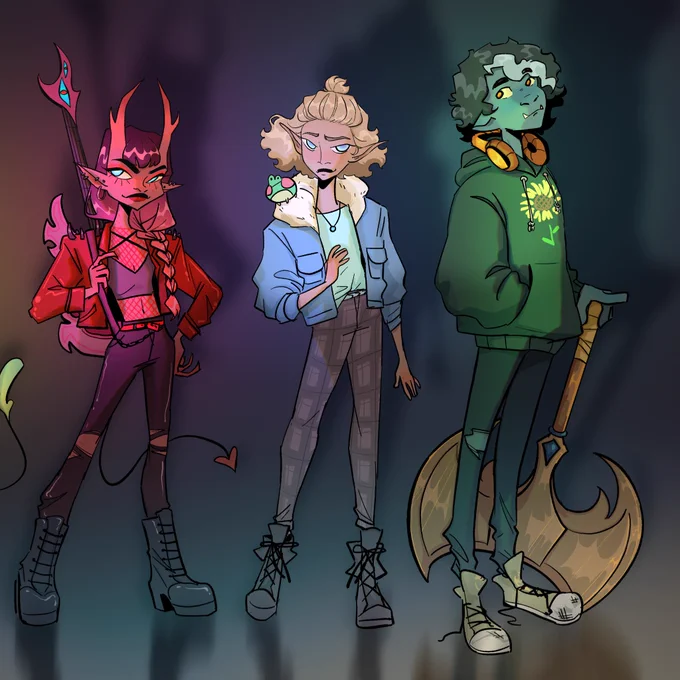 oh my god 2 years later I finally cleaned this up #dimension20 