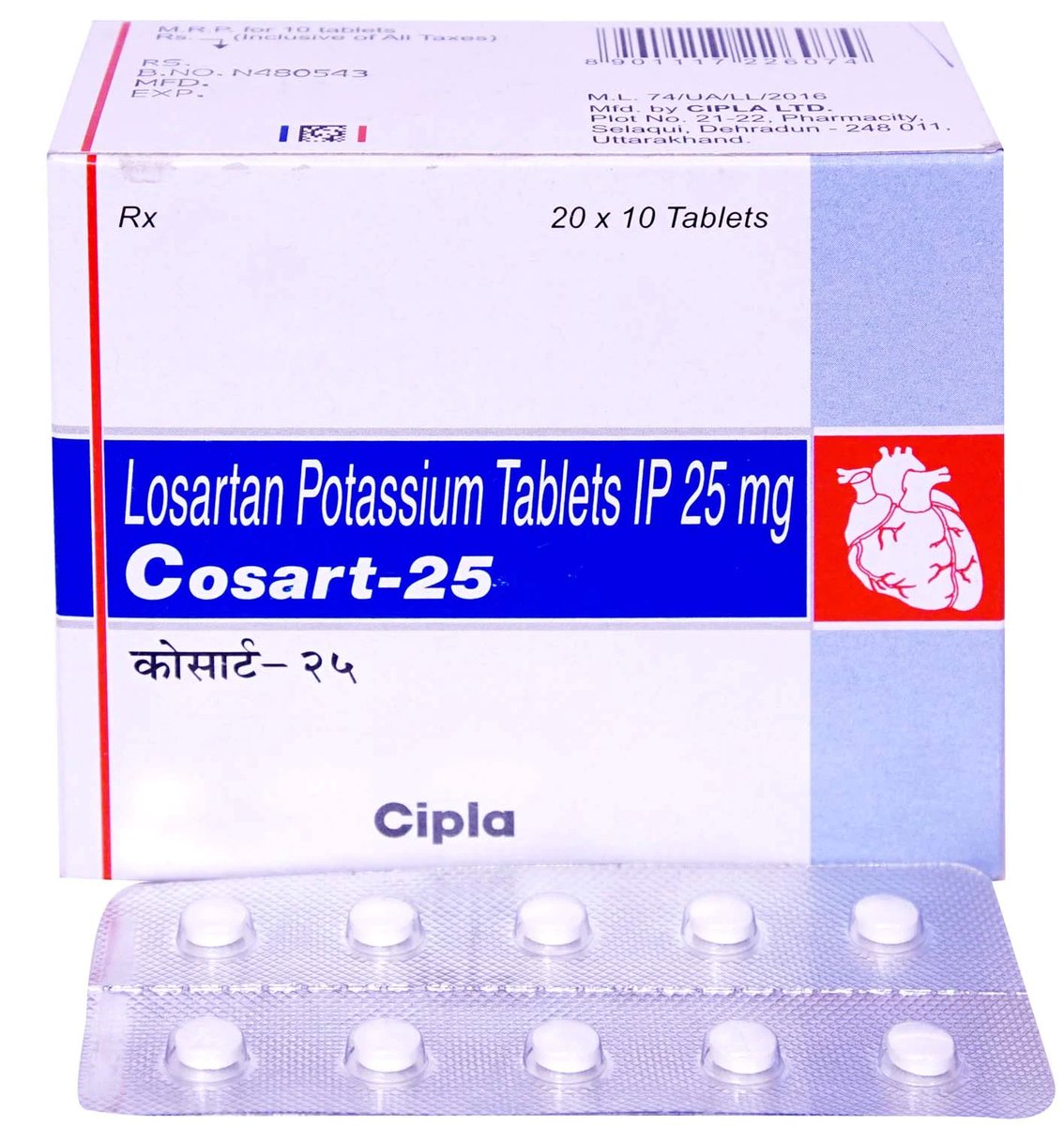 swisspharmacy's tweet image. #Cosart (#GenericLosartan Potassium Tablets) is used for the treatment of essential #hypertension , treatment of #renaldisease &amp;amp; reduction in the risk of #stroke in adult hypertensive patients
 theswisspharmacy.com/product_info.p…