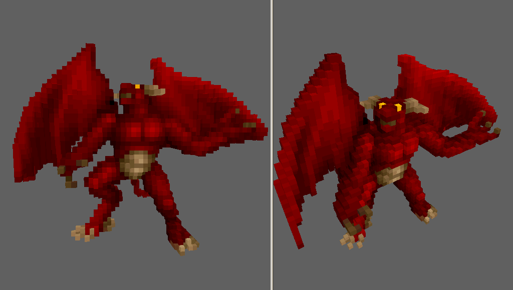 ConGrau2lateVOX's tweet photo. I know - some of you are waiting quit6e a long, for some new #voxels from me. For some new #RDVOX, #RHVOX, or #RXVOX versions. so i belive i have to show You some things i work on when i have no mood for my own game. Those are not ready yet but will be soon. 1 frame each..... https://t.co/MoFHwdjloG