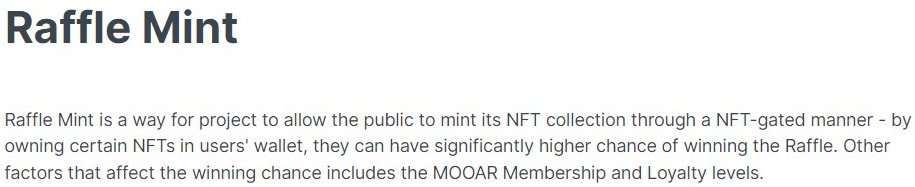 runkeepstepn's tweet image. Raffle mint may be alpha for the next step of the collaboration between #MOOAR and #Matrix1. 🧐
Winning rate for the raffle depends upon particular NFTs in wallets.
Now the question is: what NFT? launchpad NFT, panda sneakers? or something else?