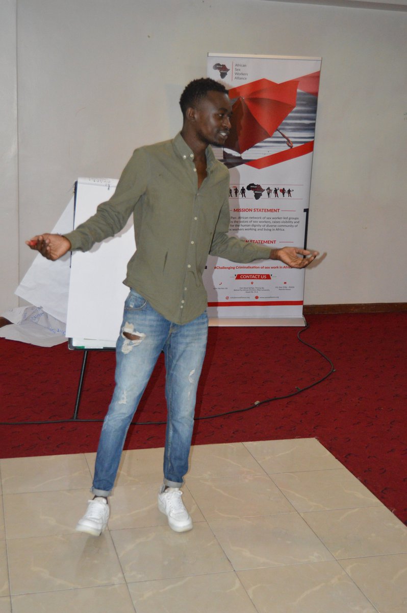 AfricaSexWork's tweet photo. The 5th day of the in-person training of the #3rdALESWA.Developing a national advocacy action plan will help sex workers share &amp; implement the knowledge they gained about social protection &amp; rights-based programming for &amp; with sex workers.
#ALESWA,#1stALESWA,#1stALESWA. https://t.co/bnQuVsX3S2
