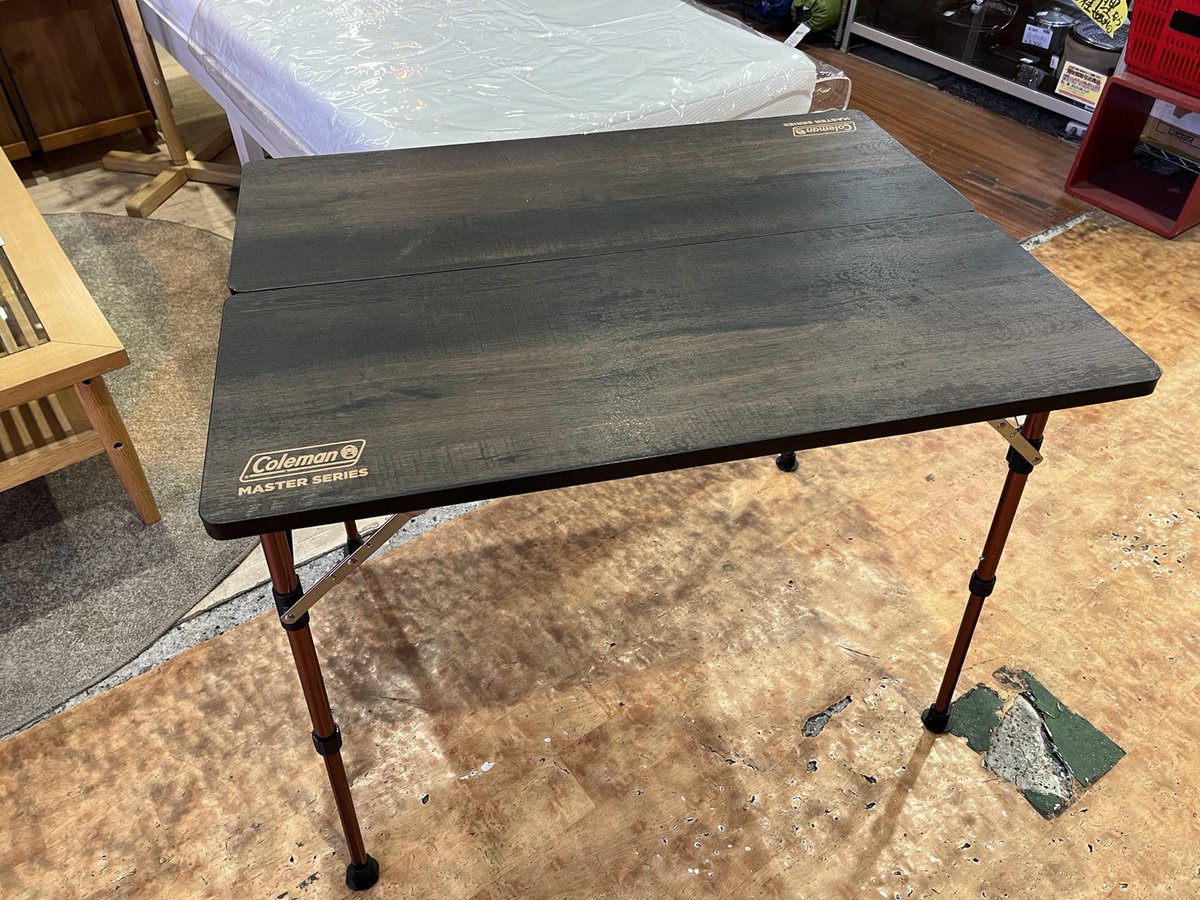 Coleman MASTER SERIES バタフライテーブル90買取いたしました！ 軽く