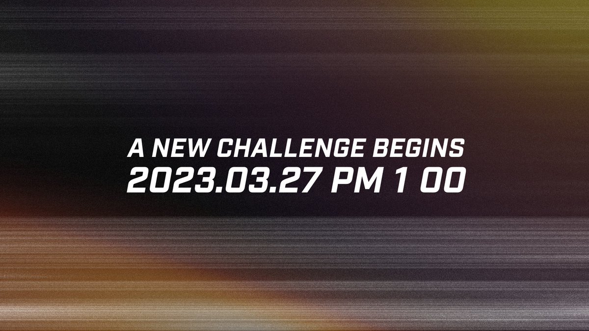 Our new challenge begins!

2023. 03. 27. PM 1:00