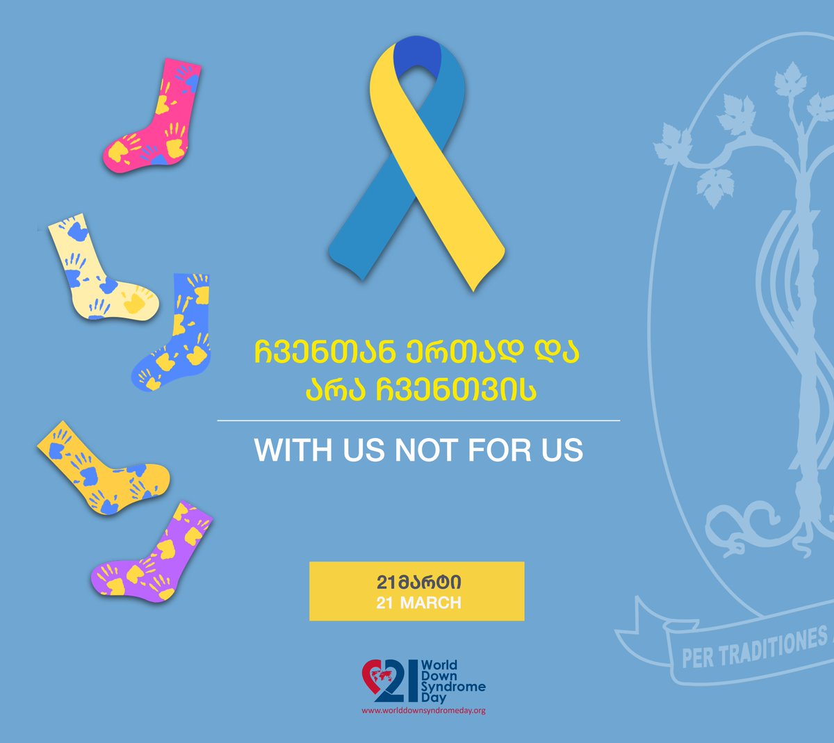 tsmuedu's tweet photo. 🌈☂️ World Down Syndrome Day (WDSD) 21 March, is a global awareness day which has been officially observed by the United Nations since 2012.
🌈☂️The world message of 2023 is #WithUsNotForUs #TSMU https://t.co/Ol3PraEQcd
