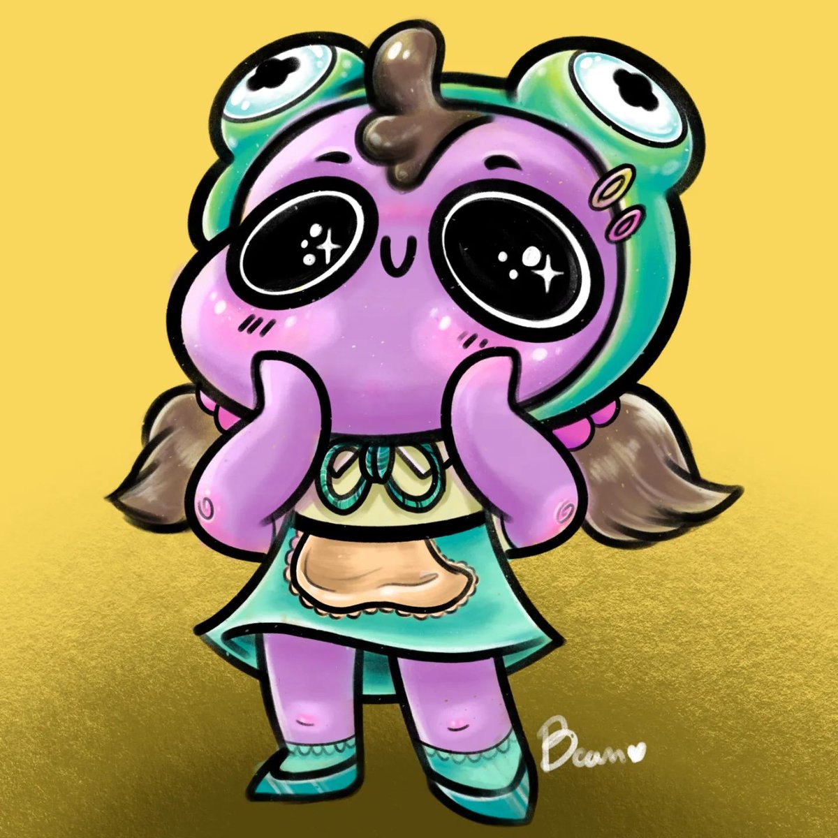 Beep boop here's some art! #bestbean