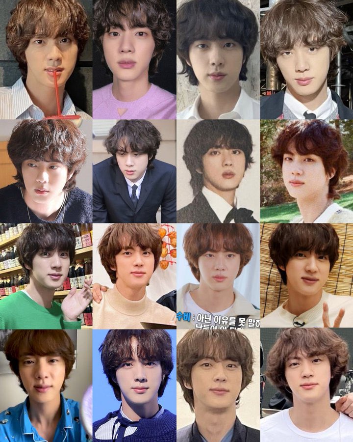Lhengpotpot's tweet photo. My favorite hairstyle of Kim Seokjin. Miss you big time.

Ctto.

#bangtan #bts #namjoon #seokjin #suga #hobi #jimin #taehyung #jungkook https://t.co/cUQhKEcjyI