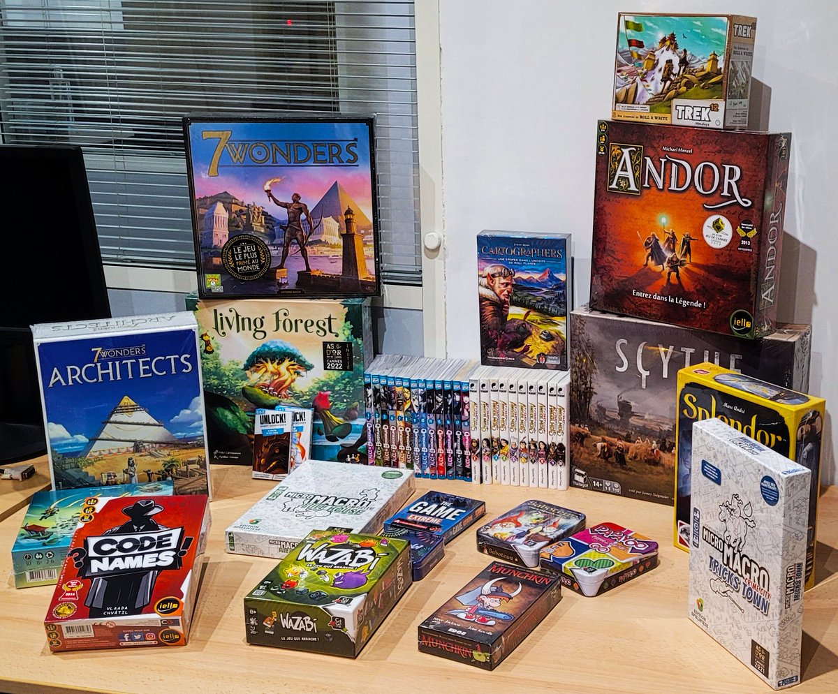 Osaxis a commencé son année avec une nouveauté : l’ouverture d'une ludothèque 📚🎴
Lieu de détente et de divertissement, la sélection de livres et de jeux de plateau va s’étoffer au fil du temps pour satisfaire les goûts et les envies des Osaxiens 😃