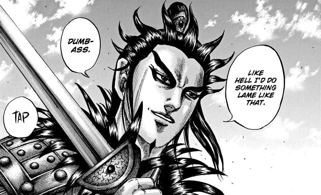 Kingdomiste's tweet photo. SPOIL #KINGDOM752 

Le chapitre de cette semaine est tout simplement historique et légendaire. 

Kanki tu es très certainement l’un des meilleurs personnages de Kingdom, aujourd’hui tu es devenu un grand général sous les Cieux https://t.co/zHZLgi1eBJ