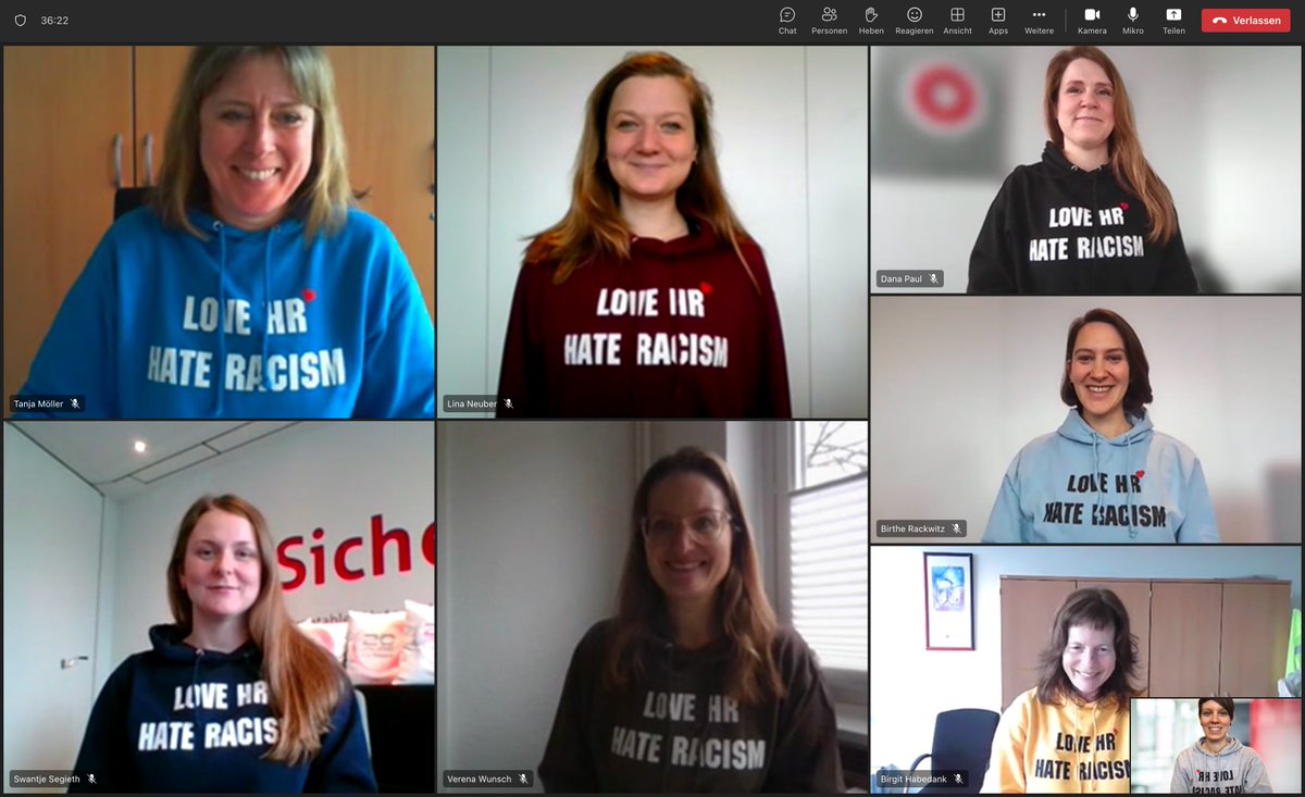 Heute ist Internationaler Tag gegen Rassismus. Wir unterstützen die Initiative #hrespect, weil wir uns für eine diskriminierungsfreie Unternehmenskultur einsetzen und ein Zeichen gegen Rassismus setzen möchten ❤️