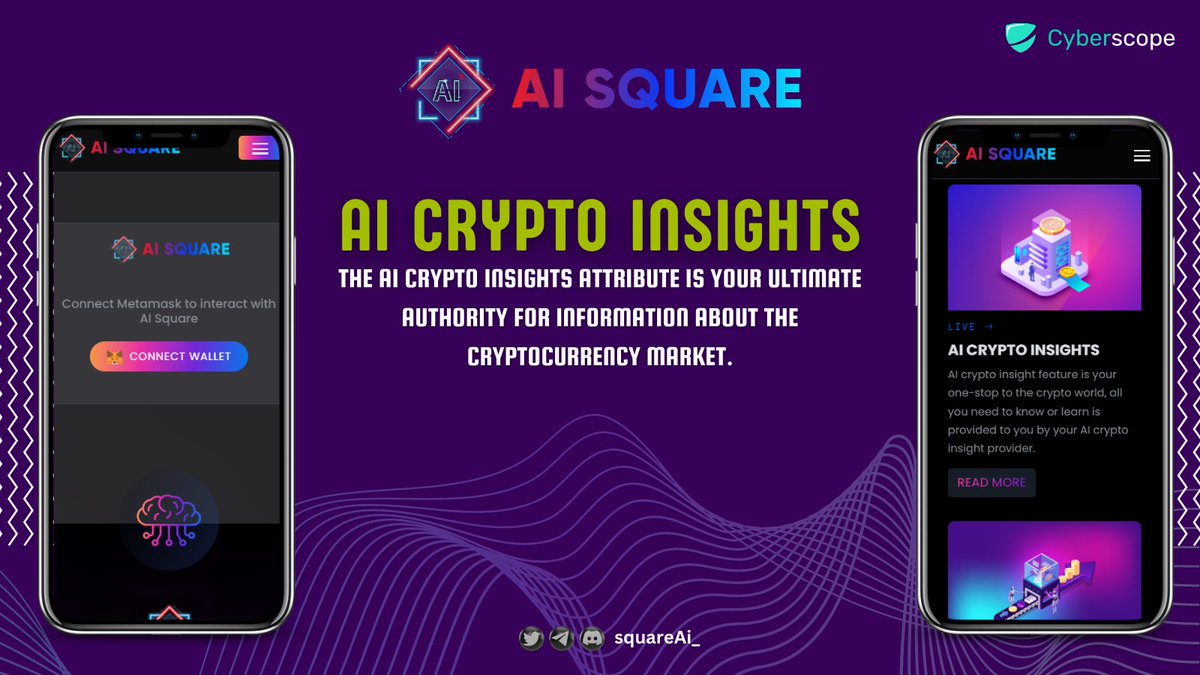 ℹ️ AI Crypto Insights attribute is your ultimate authority for information about the cryptocurrency market.📈

🌐ai2.club

#SQUARE #Ai #artificalintelligence #BSC #BNB  #Binance #BNBChain #Trading #Crypto #Blockchain