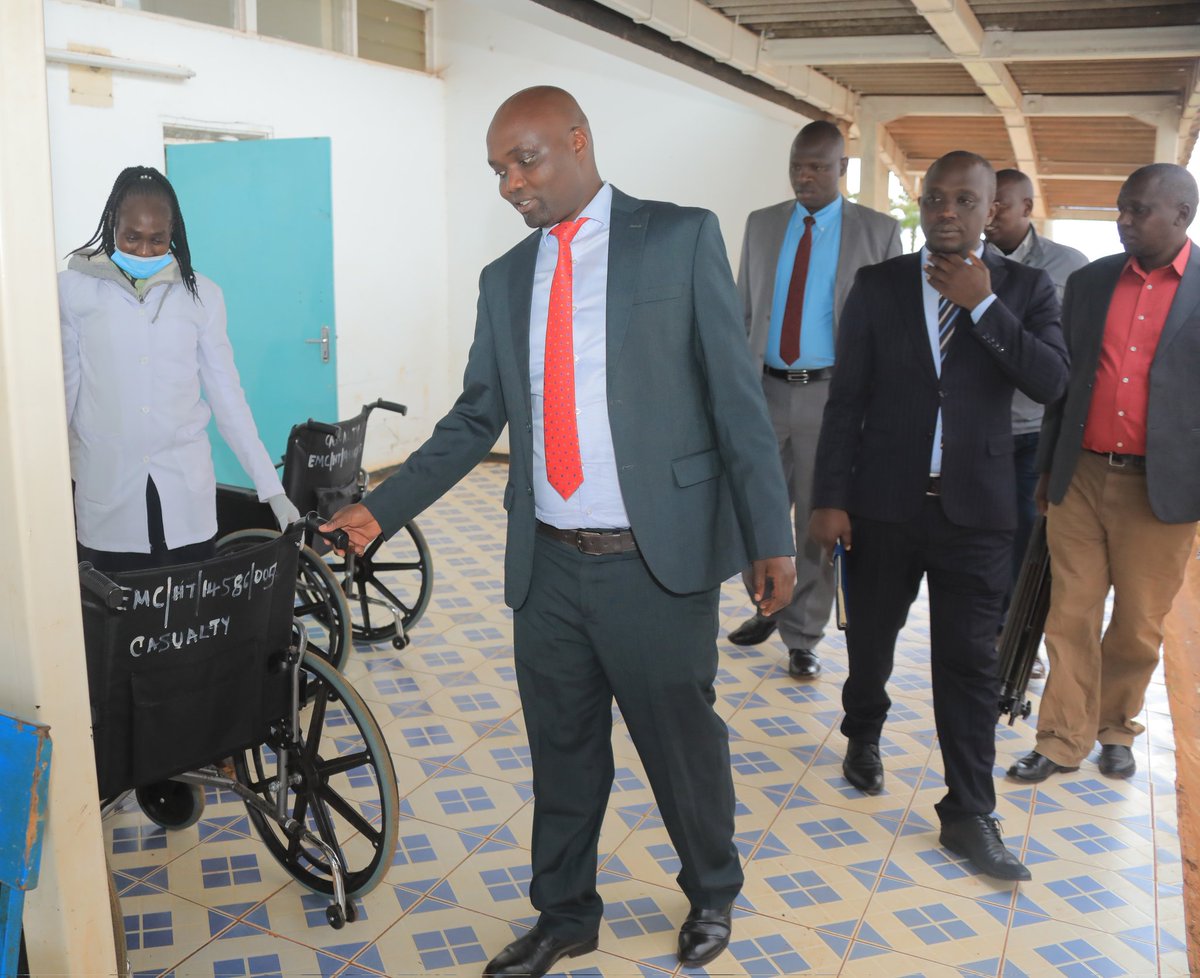 rotichwisley's tweet photo. ICRH visit...

I visited Iten County Referral Hospital this morning to check on the levels of service delivery at the facility.
We have crafted a comprehensive strategy to deal with the challenges at the hospital. https://t.co/VR4UMwTV7g