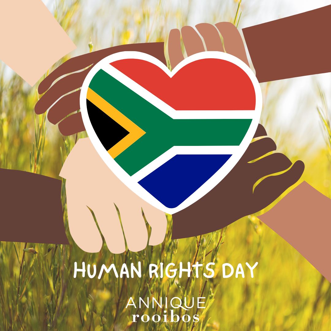 Wishing everyone a happy Human Rights Day! 🌍🙌

#Annique #Rooibos #HumanRightsDay