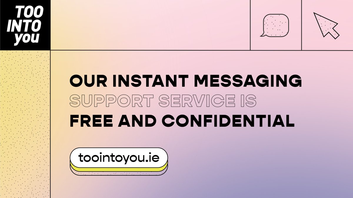 Did you know we operate a free and confidential chat support service at toointoyou.ie 

If you are worried about your relationship it can help to chat to someone about it. 

The <a href="/Womens_Aid/">Women's Aid Ireland</a> team support many young women and will listen to your concerns. #TooIntoYou