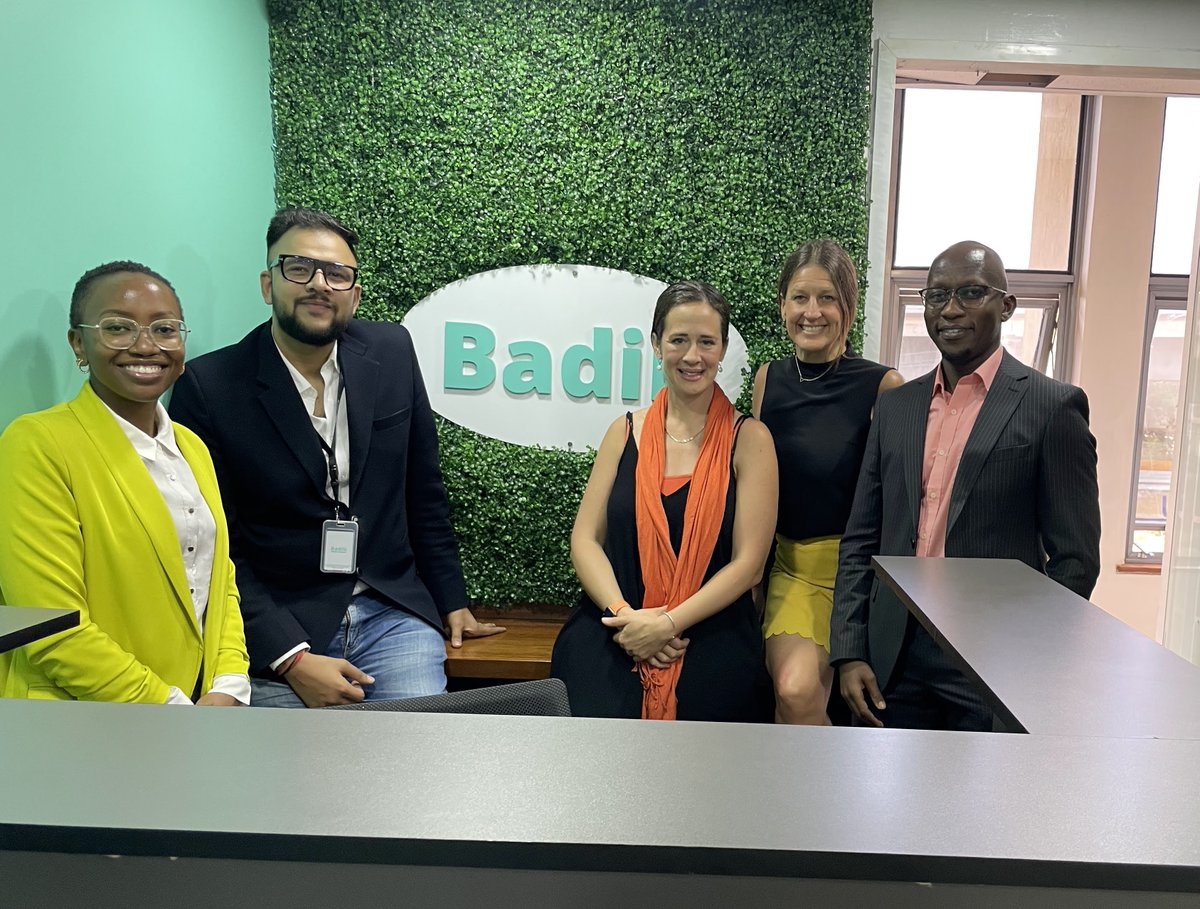 Badili is on a mission to make buying and selling pre-owned phones easy, safe and affordable. Thank you @rishabh_lawania for hosting the Renew Capital team in your Nairobi office. #BuyBadili smartphones> badili.africa #WhyBuyNew #ImpactInvesting