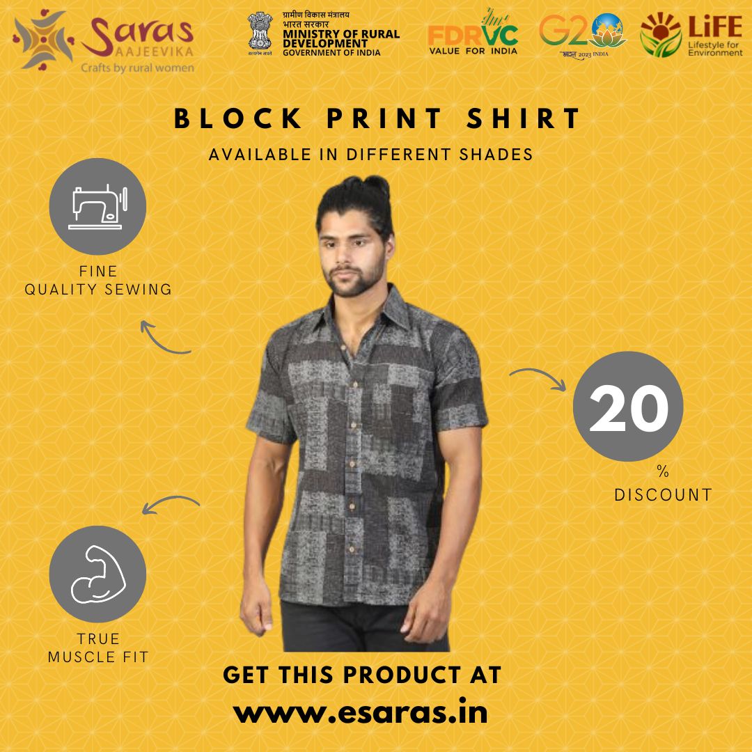 Buy Online: esaras.in
#clothes #artisans #livelihood #saras #esaras #rural #aajeevika #sarasaajeevika #handicrafts #fashionstyle #NRLM #handmade #women #craft #SHGs #delhi #fashion #onlineshopping #o #wedding #events #womensupportingwomen #shirt #shirtsformen