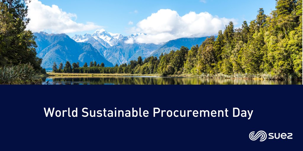 suezUK's tweet photo. Today we celebrate #WorldSustainableProcurementDay created to empower procurement professionals toward sustainability impact. #sustainableprocurement #WSPD https://t.co/Mbt31Rd9Sv