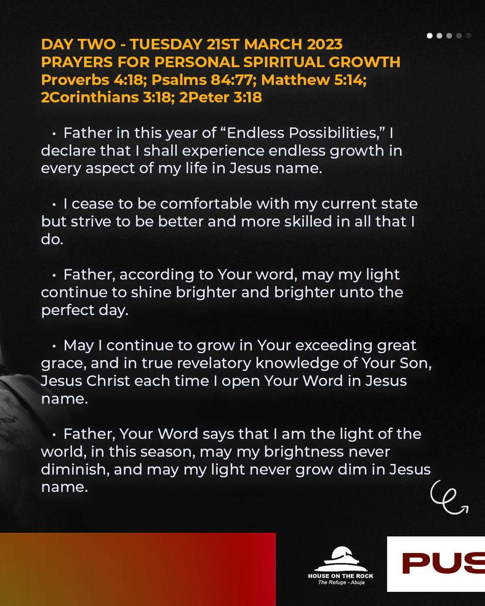 HOTRREFUGE's tweet photo. #EndlessPossibilities
#Pray 
#Fast
#PUSH2023
#HOTRRefuge https://t.co/IMcAQeAZKc