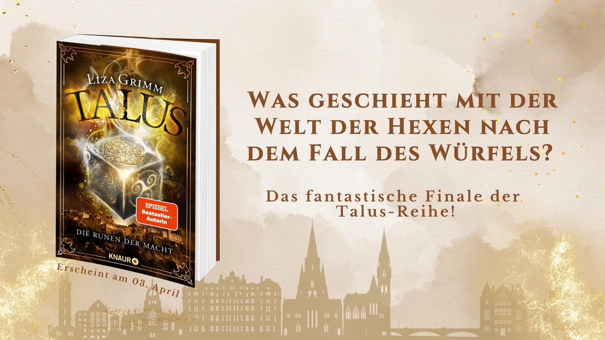 Die Hexen von Edinburgh kehren zurück! Das epische Finale der Talus-Reihe von Liza Grimm wowaswann.eu/die-hexen-von-… Das Buch vorbestellen: amzn.to/3lrrylC