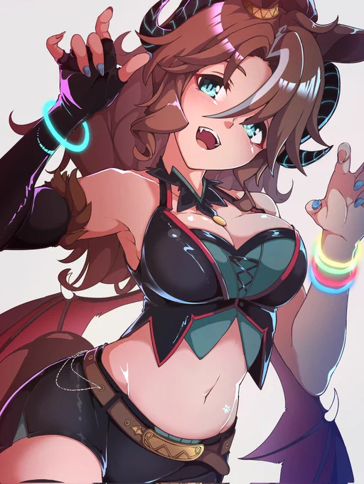 月下の悪魔ちゃんもお気に入り 