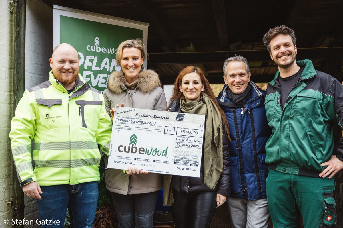 Gemeinsam mit  Cube Wood hat #NAIapollo mehrere hundert Bäume in Nordhessen gepflanzt. Bei dem Event wurde zudem ein Spendenscheck in Höhe von 95.000 Euro übergeben. Mehr Infos gibt es hier: bit.ly/3TxLG2b
#NAIapollo #spende