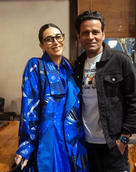 BtownKi's tweet photo. Zubeidaa reunion featuring @therealkarismakapoor and @bajpayee.manoj ๐๐๐
.
.
.
#karisma #karismakapoor #karishmakapoor #manojbajpayee #BollywoodCelebrity #zubeidaa #bollywoodnews #Bollywood #bollywoodactor #bollywoodbuzz #instaalgorithm https://t.co/AS2WNGEtUP