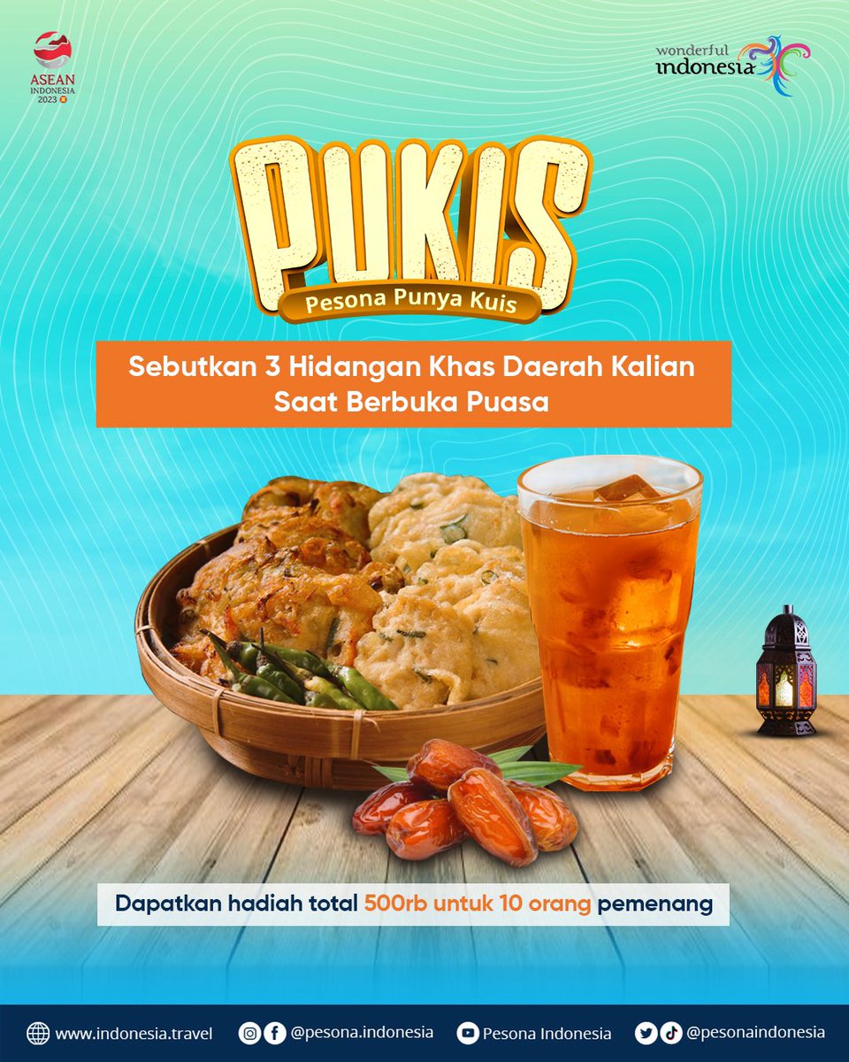 pesonaindonesia's tweet photo. Siang-siang minum es kelapa, pulangnya lewat lubang buaya Eh, bentar lagi mau bulan puasa, kira-kira buka pakai makanan khas dari mana ya? 
 Yuk, tulis menu buka puasa khas dari daerah kamu, dan dapatkan hadiah @50rb untuk 10 orang pemenang! https://t.co/6WRg0jetMF