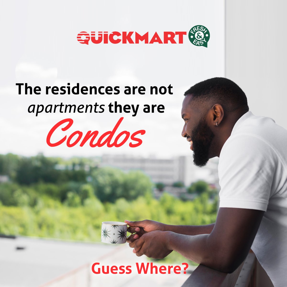 QuickmartKenya's tweet photo. Who needs a backyard when you have a balcony with a view? Drop a pin if you’ve seen our upcoming location.

#Quickmart57
#FreshandEasy
#PamojaNawe https://t.co/08o52C2Nv9