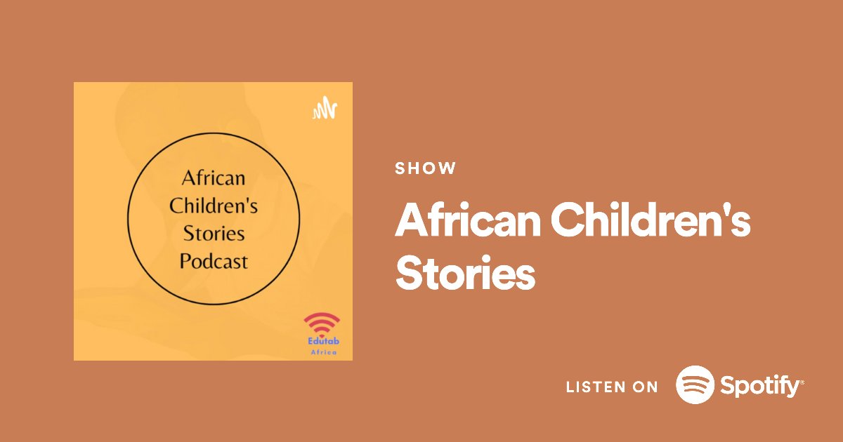 Happy #WorldStorytellingDay! Our podcast promotes a reading culture in Africa for children, teachers, and parents. Join us in igniting a passion for storytelling and reading across the continent! 
bit.ly/3LF3RkG
#AfricanStorytelling #PodcastsForKids #ReadingCulture