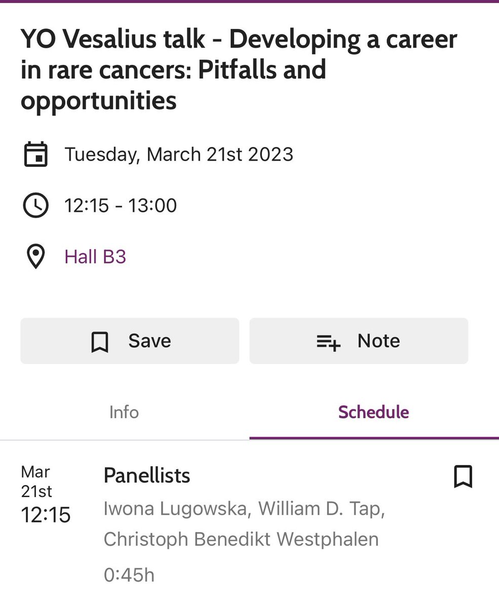 Pawel Sobczuk (@pawel_sobczuk) on Twitter photo 🚨Today 12.15 - Vesalius talk for young oncologists (and those who feel young) about career in rare cancers! Can’t miss it!
Outstanding panel of mentors - <a href="/ILugowska/">Iwona Lugowska</a> <a href="/WTapMD/">William Tap</a> <a href="/BenWestphalen/">Ben Westphalen</a>
See you in room B3!
<a href="/DrLizConnolly/">Liz Connolly</a> <a href="/myESMO/">ESMO - Eur. Oncology</a>
#ESMOSarcomaandrarecancers23 🚨Today 12.15 - Vesalius talk for young oncologists (and those who feel young) about career in rare cancers! Can’t miss it!
Outstanding panel of mentors - <a href="/ILugowska/">Iwona Lugowska</a> <a href="/WTapMD/">William Tap</a> <a href="/BenWestphalen/">Ben Westphalen</a>
See you in room B3!
<a href="/DrLizConnolly/">Liz Connolly</a> <a href="/myESMO/">ESMO - Eur. Oncology</a>
#ESMOSarcomaandrarecancers23