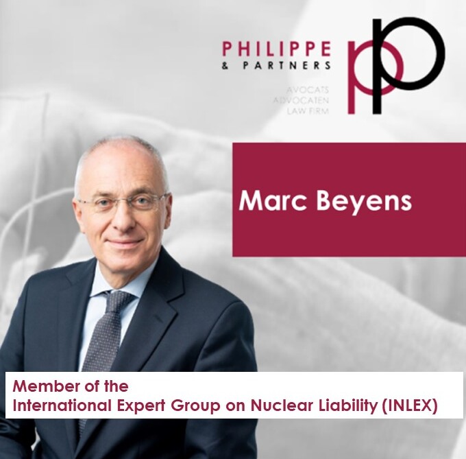 We are pleased to congratulate Marc BEYENS who continues his activity as a member of the International Expert Group on Nuclear Liability (INLEX) elected by the International Atomic Energy Agency (IAEA)

#Energy #NuclearScience #Law