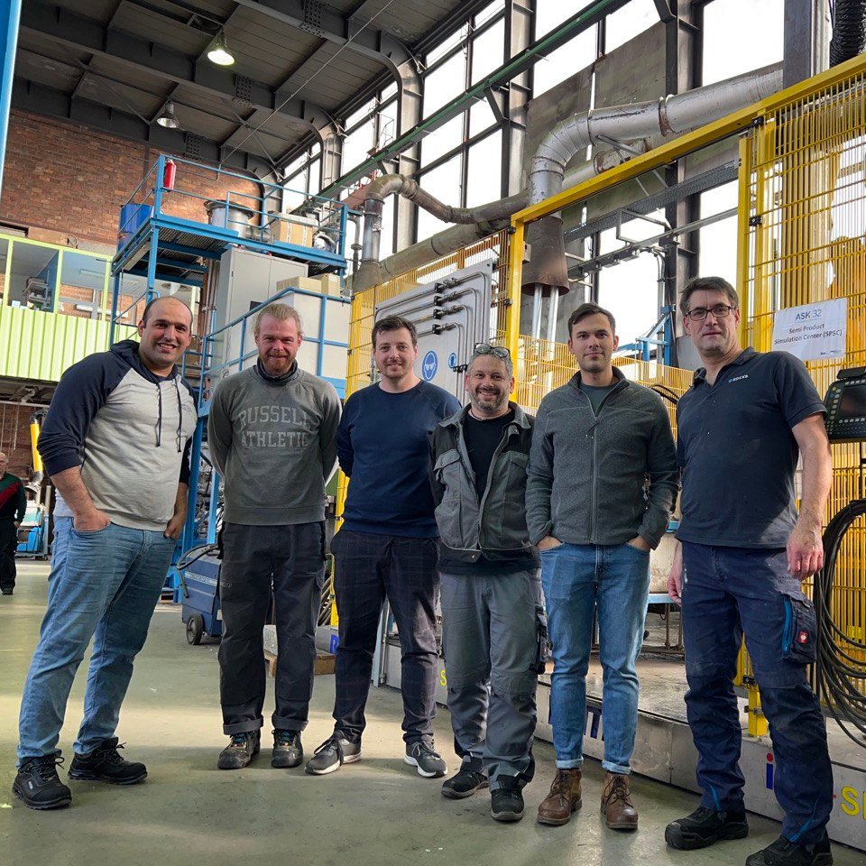 ghi_rwth's tweet photo. Last week we successfully completed a large series of tests with our industry partner Mr Oliver Dewald from the company #KOCKS and our project partner Mr Marc Bernard from the #IEHK as part of the project "Rod Marking System"👍 https://t.co/kyUeQ7FHL8