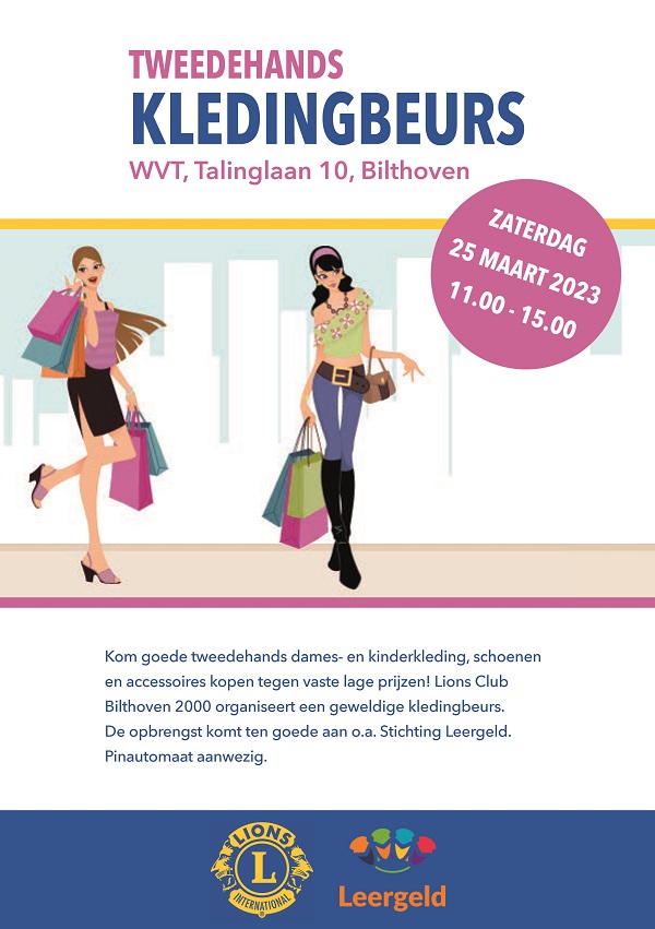 MENSdichtbij's tweet image. Kledingbeurs bij WVT georganiseerd door Lions Club Bilthoven 2000. De opbrengst gaat naar Stichting Leergeld. #kleding #tweedehands #leergeld #bilthoven