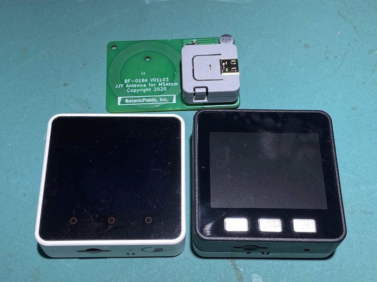 JL1LYT's tweet image. 増殖中

#m5stack #M5Atom