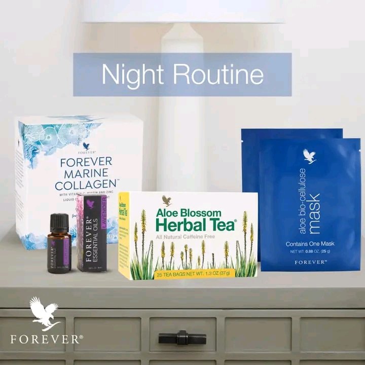 sylvereduhayi1's tweet photo. Are you looking for the perfect product combo to inspire a relaxing nighttime routine? Well, here it is! 
Your online order, click here:
https://t.co/2ETwEFI8dN

#flp  #nightimeroutine #skincare #collagen #teatime #essentialoils https://t.co/50splFKEIW