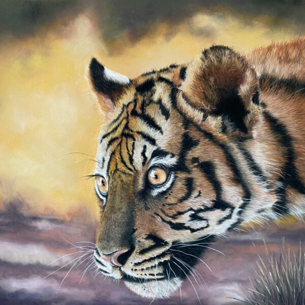 Surrey Artists Open studios members shop-check out gorgeous prints, paintings, textiles, drawings and more all via our online shop! Newly added is Tricia Findlay's Tiger painting.
surreyopenstudios.org.uk/artist-shop/pr…

#onlineshop #painting #surreyartists #artcollectors