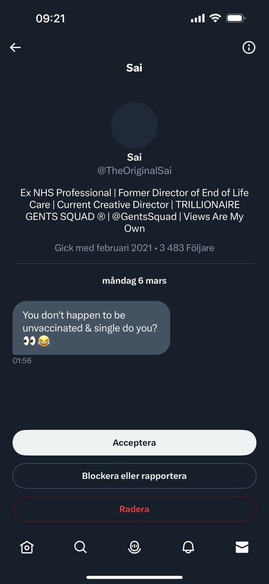 äntligen en toppenkille i mina dms