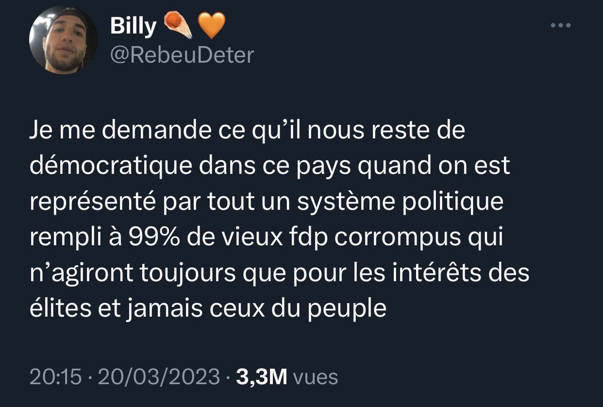 🇫🇷 PEOPLE | Des influenceurs tels que #RebeuDeter, #SebLaFrite ou encore #SulivanGwed, ont dénoncé l’utilisation du 49.3 et le rejet de la #MotionDeCensure. 

👉 Ils apportent aussi leur soutien aux grévistes.