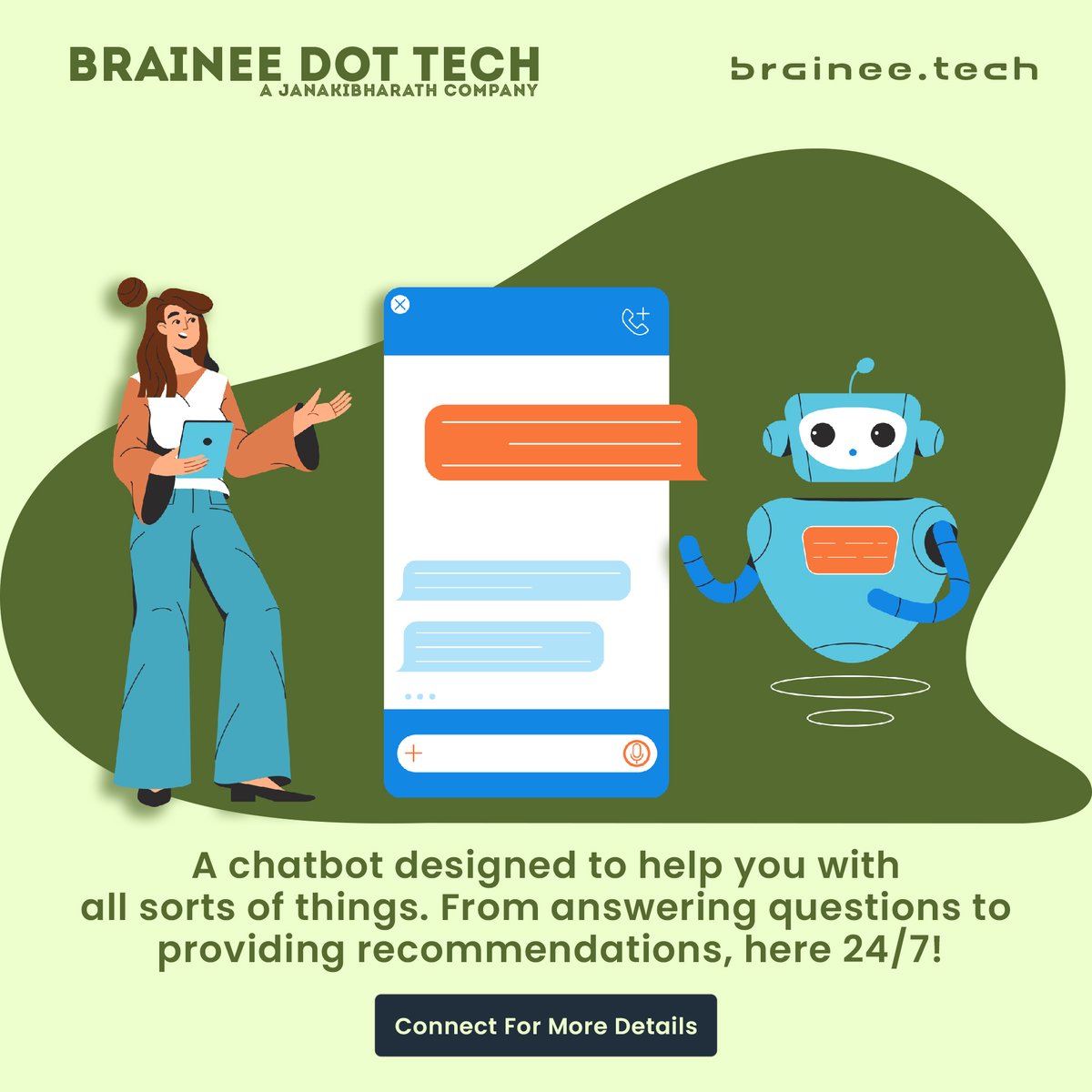 braineedottech's tweet image. Introducing our new chat bot service! Our chat bot is an automated messaging system that can communicate with your customers or audience through your social media accounts, website, or messaging platforms.🎯📊

Check our Bio
#Chatbot #AIAssistant #AutomatedMessaging