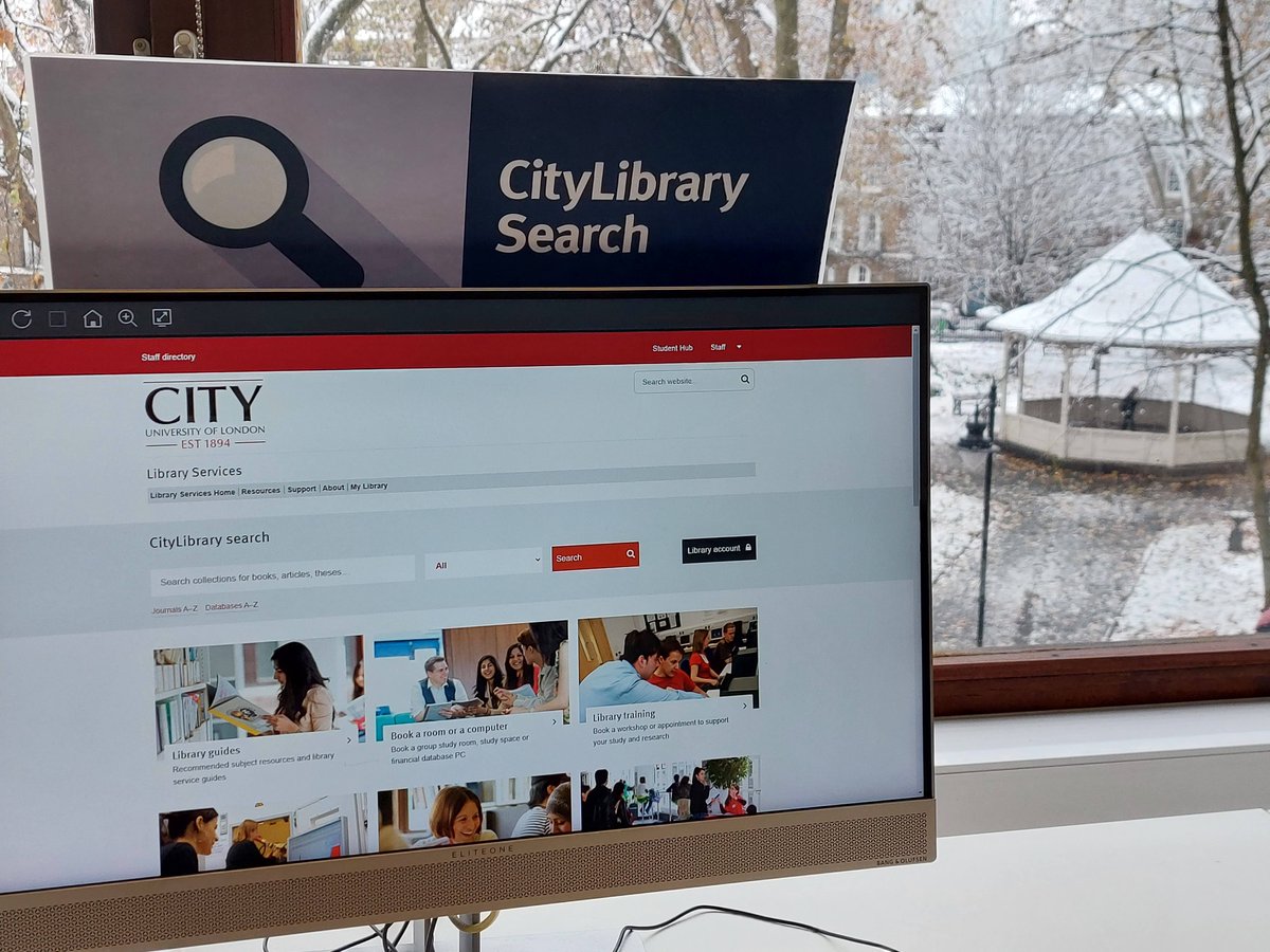 CityUniLibrary's tweet image. The cycle of life 🍃 #waitingforspring #NorthamptonSquareLibraryChronicles