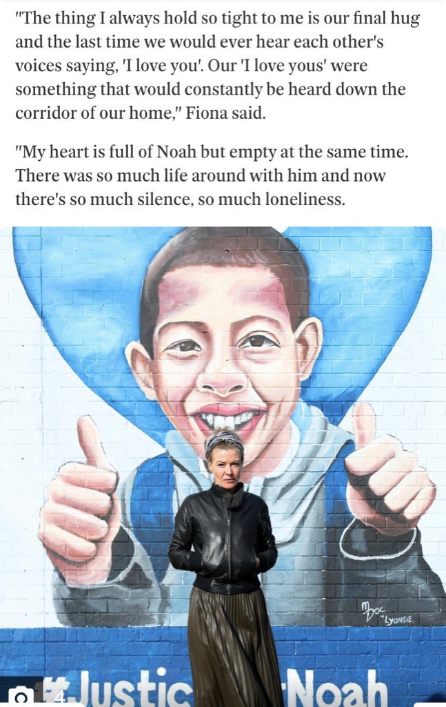 ManusSinead's tweet photo. There must be #JusticeForNoah💙
#WeWillNeverStop⚡️ https://t.co/0sMgCdIAMG