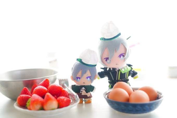 チョコレートシフォン農園いちごたっぷりのせをつくるわよ! 