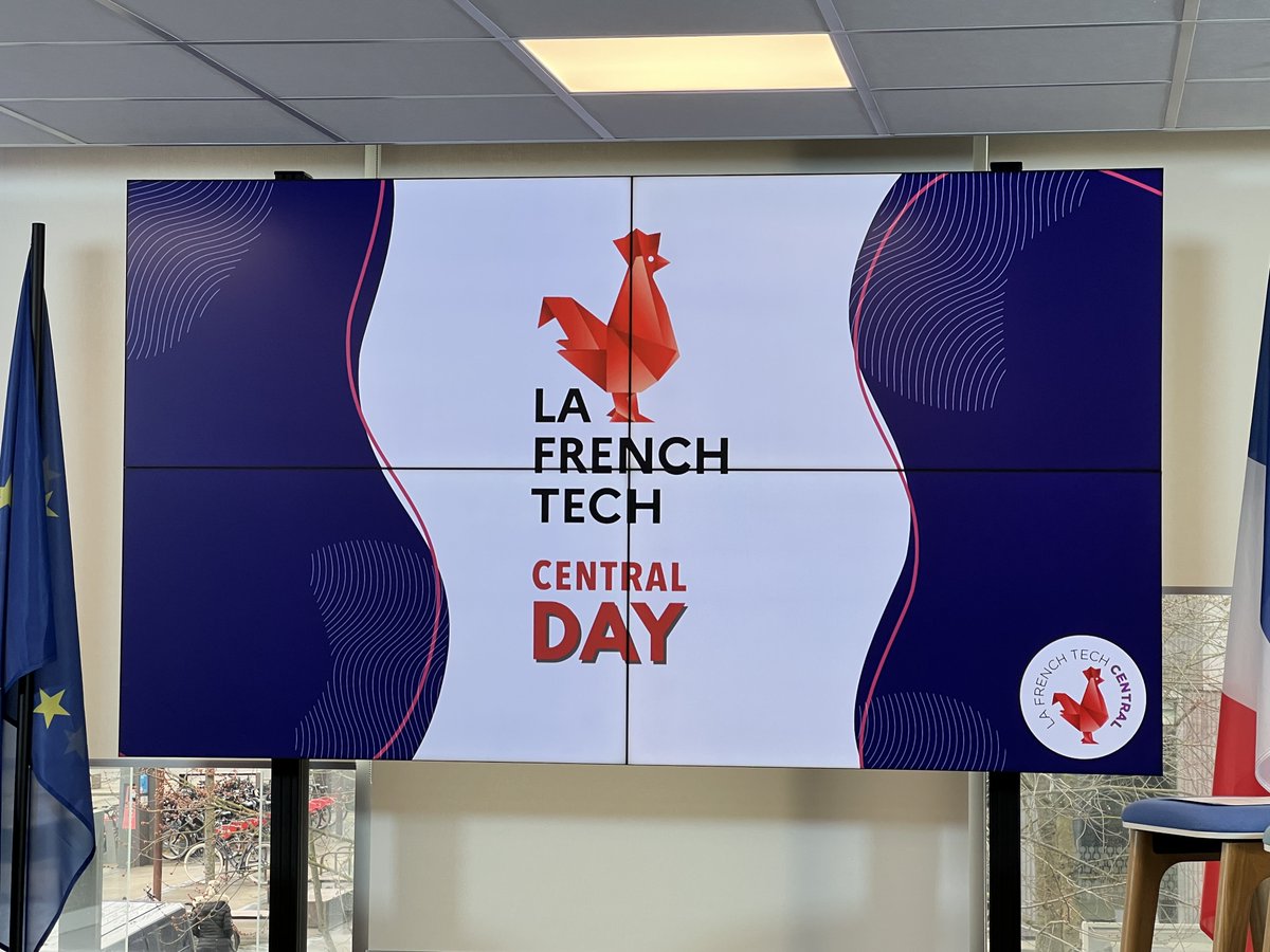 Le French Tech Central Day, ça commence maintenant ! 🤩

Pour assister aux tables rondes de cette journée, c'est ici : 

👉 Matinée : youtube.com/live/vns19aIHs…
👉Après-midi : youtube.com/live/n_DnRSgZS…
