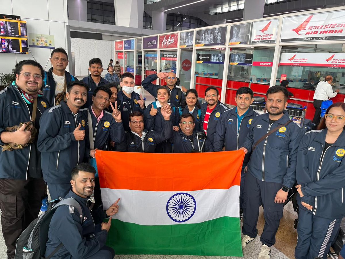 Sarthakwestdel1's tweet photo. The Indian contingent has departed for France. May they return with bagful of medals๐ฎ๐ณ
To know more- follow us & visit https://t.co/aAl7QH8Meb
#HumaraHunarHumariPehchaan
#Abilympics2023 #HunarKiPehchan #InternationalAbilympics #AbilympicsFrance #SupportNAAI #SupportSarthak https://t.co/hKuXgp6lVi