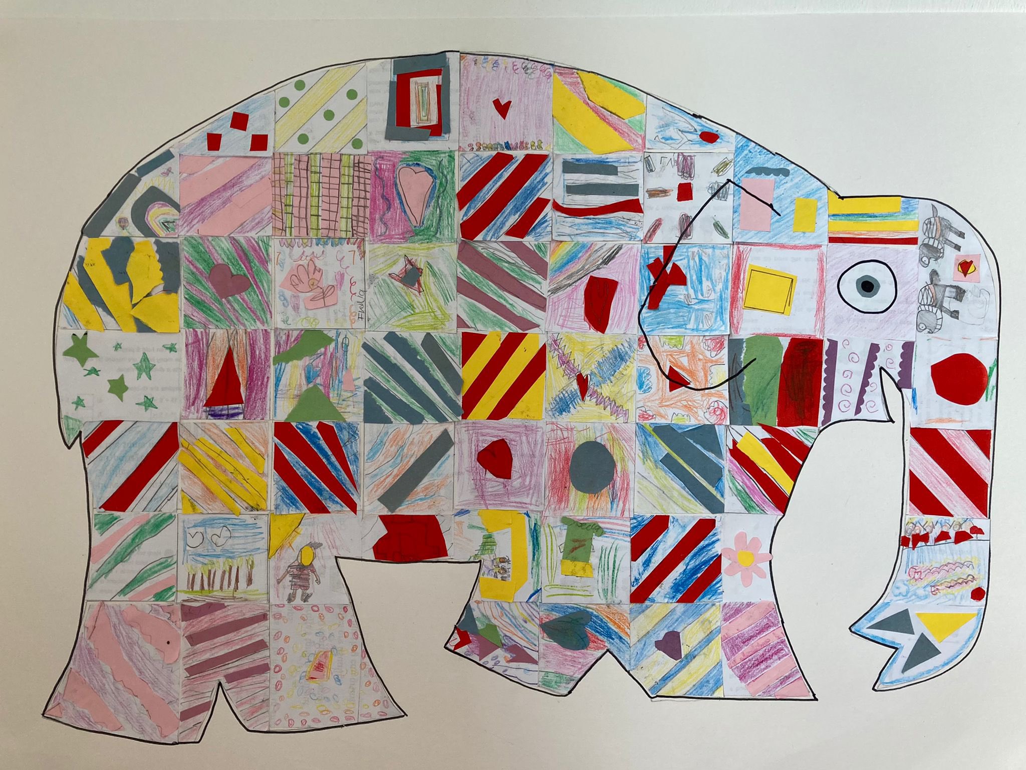 New Park Primary on Twitter "KS1’s complete ‘Reused Materials’ Art