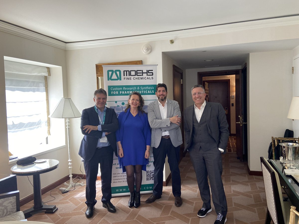 moehsgroup's tweet image. We continue with our schedule and meetings with professionals from the pharmaceutical sector in Dcat Week. It has been a great success and we can already anticipate new and very interesting projects for Moehs Group!

#DCATweek #NewYork #pharmaprojects #Moehs @dcatorg